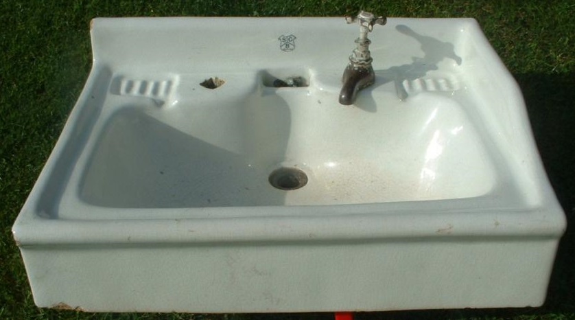 Stoneware sink , basin