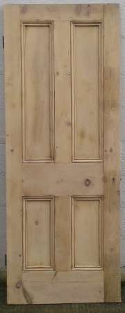 4 Panel Pine Doors Abergavenny Reclamation
