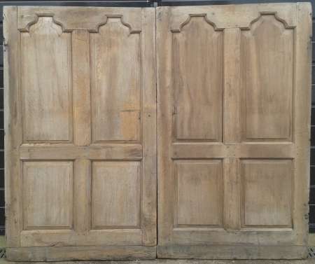 Wood Cupboard Doors Pair Of 17th 18th Century Oak Cupboard Doors